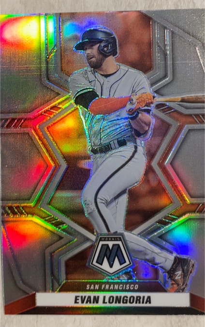 2022 Panini Mosaic #170 Evan Longoria — front