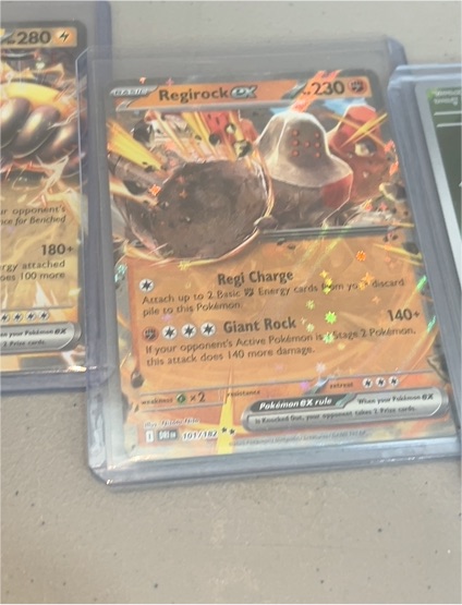 2023 Pokémon Scarlet & Violet Destined Rivals #101 Regirock GX — front