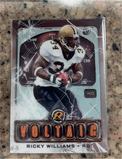 2024 Topps Resurgence #V-24 Ricky Williams Voltaic — front