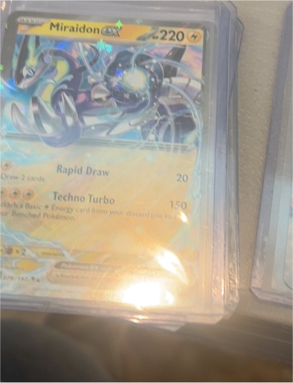2023 Pokémon TCG Obsidian Flames #079 Miraidon ex — front