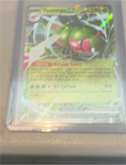 2025 Pokemon SV10: Destined Rivals #003 Yanmega EX — front