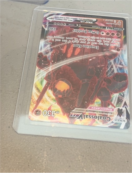 2020 Pokémon Vivid Voltage #099 Coalossal VMAX — front