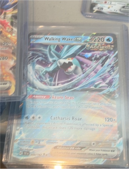 2024 Pokémon SV05: Temporal Forces #50 Walking Wake EX — front