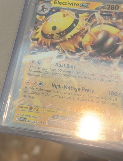 2023 Pokemon Scarlet & Violet Destined Rivals #069 Electivire ex — front