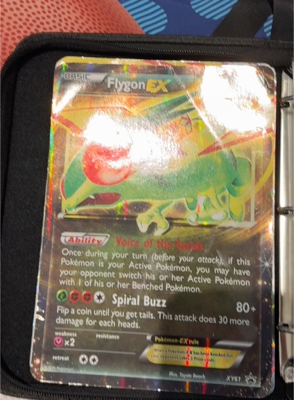 Flygon EX #XY61 Pokémon TCG — front