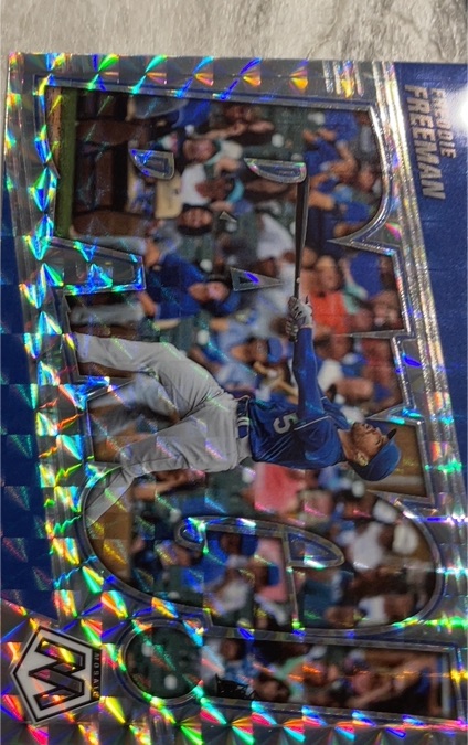 2025 Topps Series 1 #239 Freddie Freeman Diamante Foil — front