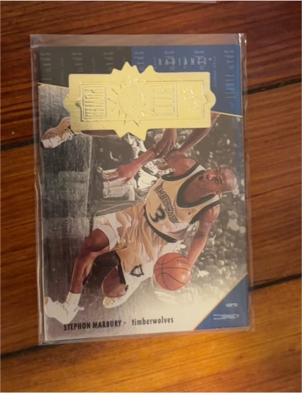 1998-99 Upper Deck SPx Finite Radiance #113 Stephon Marbury — front