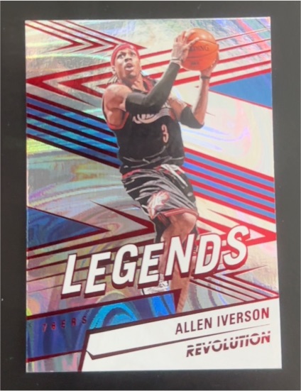 2024-25 Panini Revolution #163 Allen Iverson Legends — front
