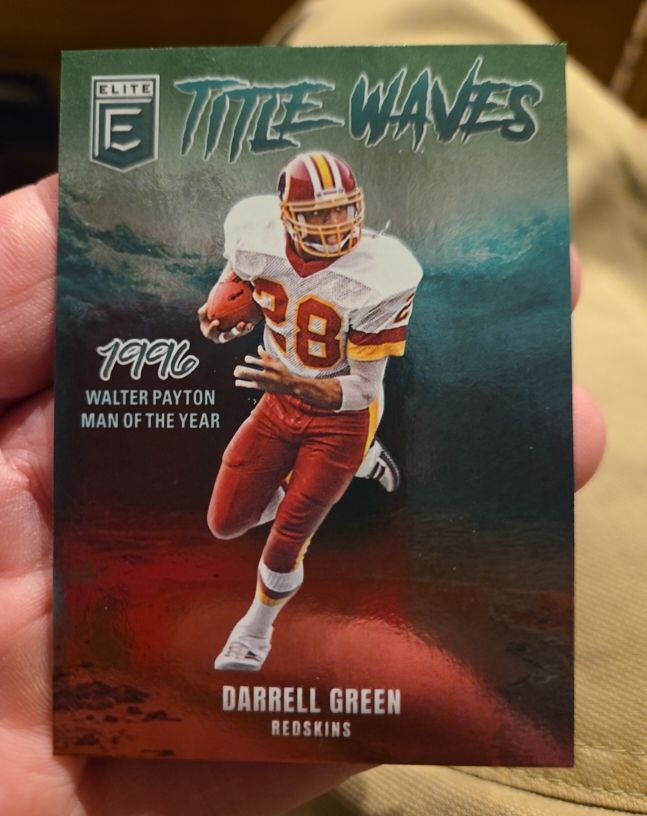 2025 Panini Donruss Elite #7 Darrell Green Title Waves — front