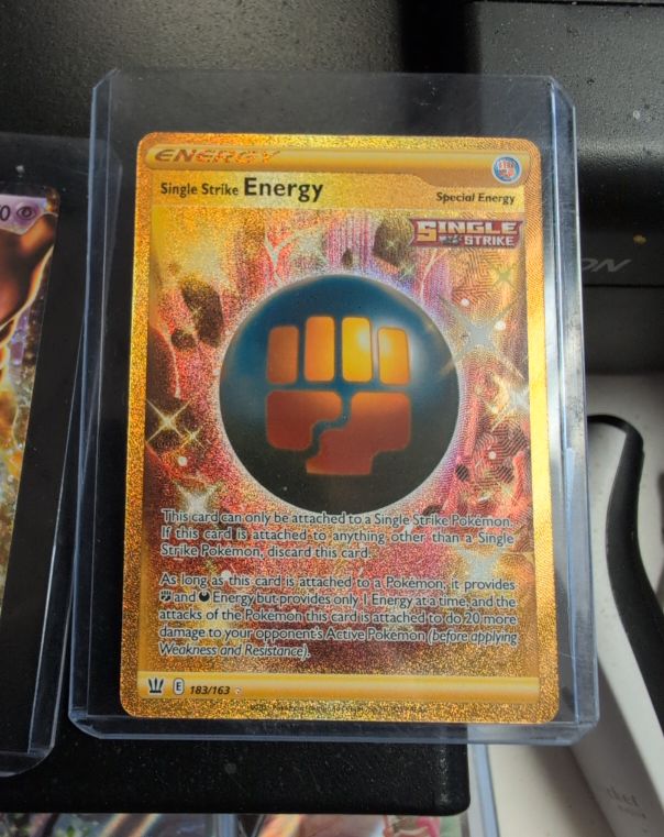 2021 Pokemon TCG Battle Styles #183 Single Strike Energy — front
