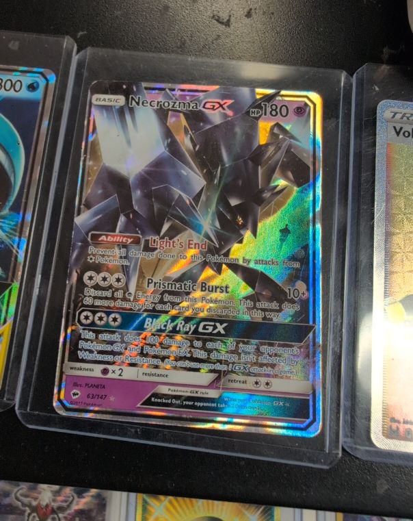 2017 Pokemon Burning Shadows #63 Necrozma GX — front