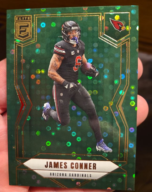 2025 Panini Elite #9 James Conner — front