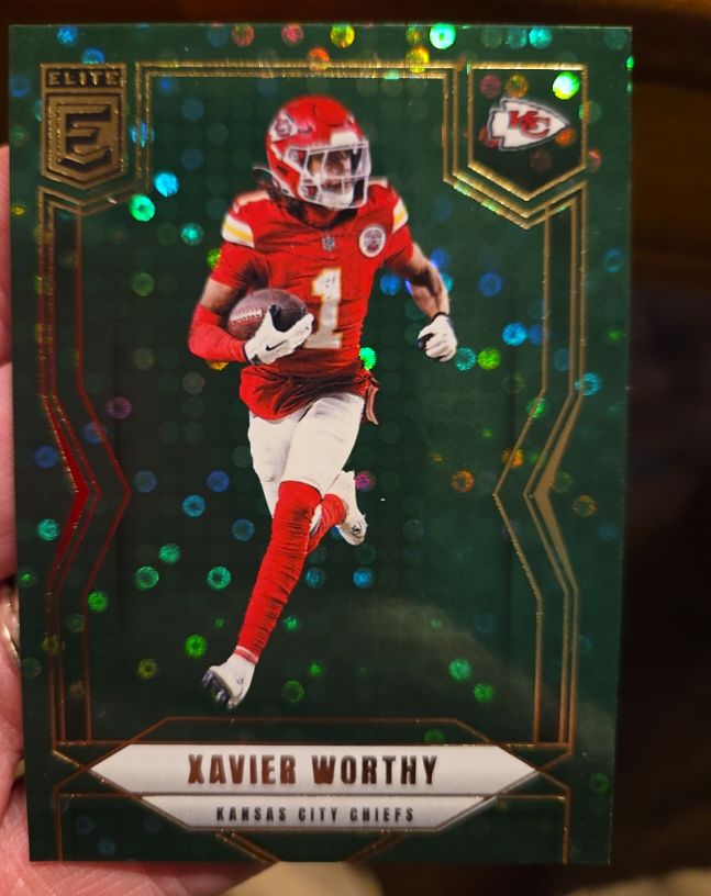 2025 Donruss Elite #35 Xavier Worthy — front