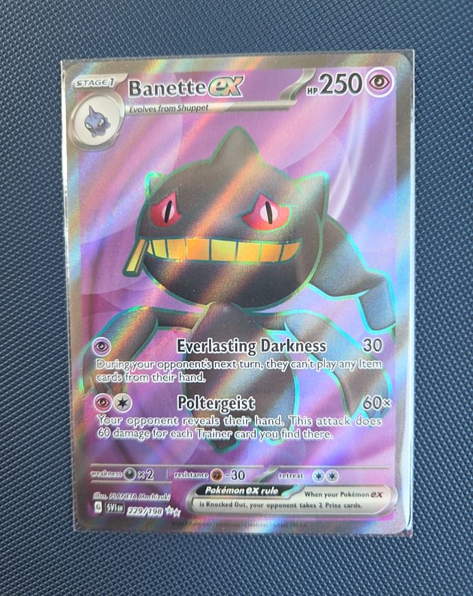 2023 Pokémon Scarlet & Violet Base Set #229/198 Banette ex — front