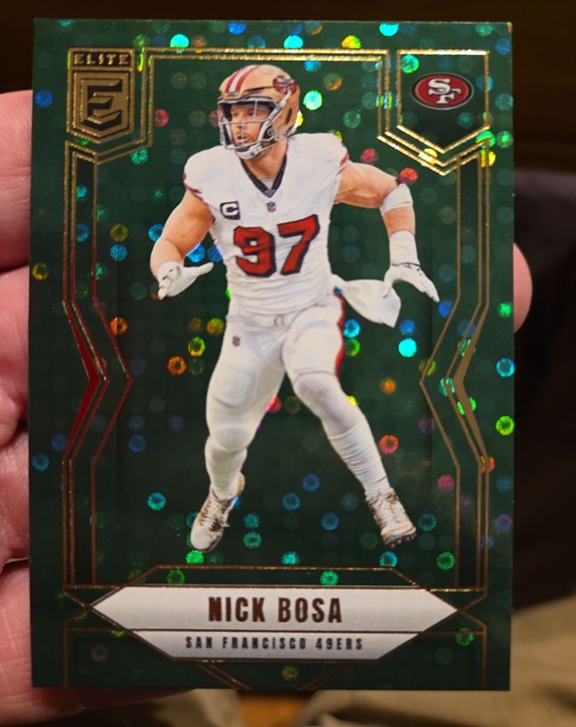 2025 Panini Donruss Elite #93 Nick Bosa — front