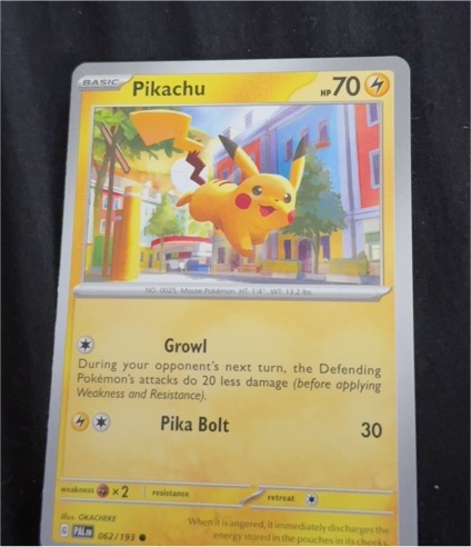 2024 Pokémon #062 Pikachu — front