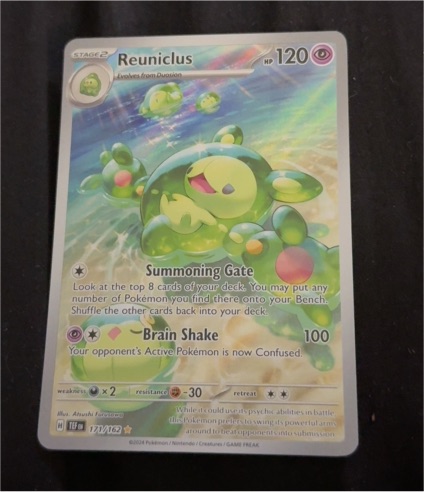 2024 Pokémon SV05: Temporal Forces #171/162 Reuniclus — front