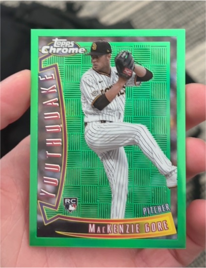 2022 Topps Chrome Sonic - 1996 Youthquake #YQ-18 MacKenzie Gore — front