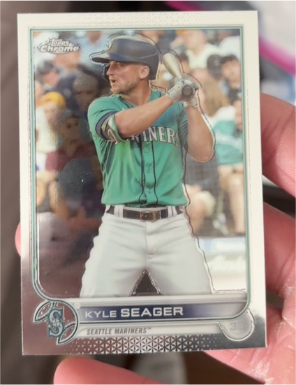 2022 Topps Chrome #131 Kyle Seager — front