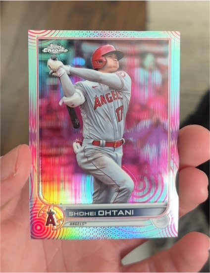 2022 Topps Chrome #1 Shohei Ohtani — front