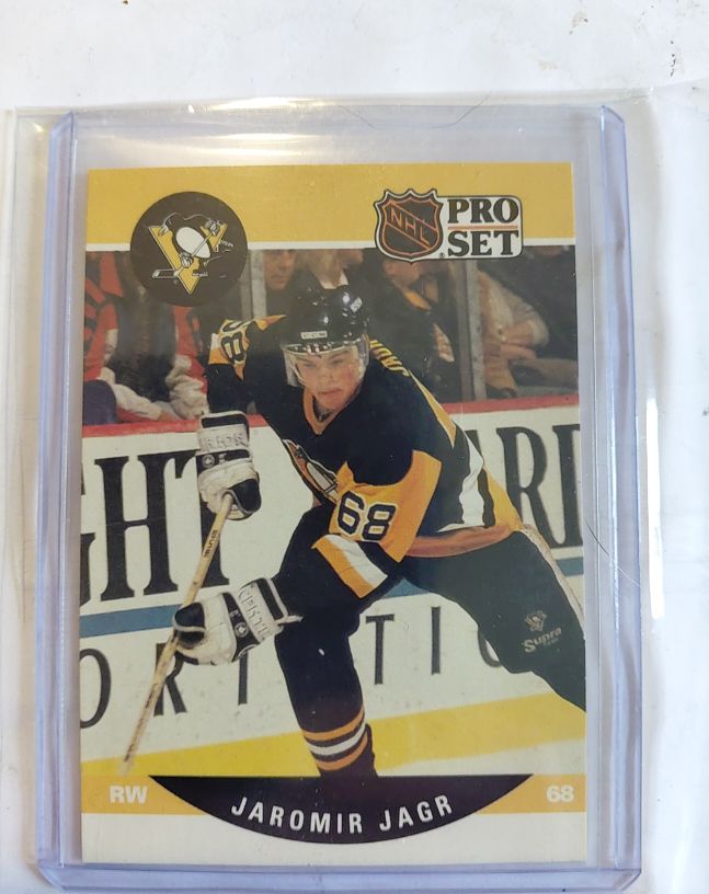 1990 Pro Set #632 Jaromir Jagr — front
