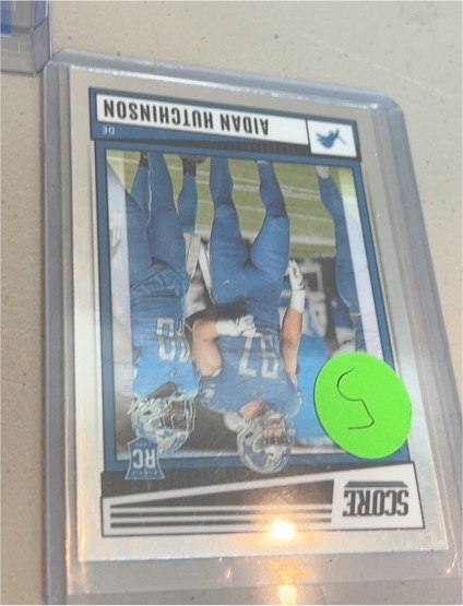 2022 Score Aidan Hutchinson Rookie Card — front