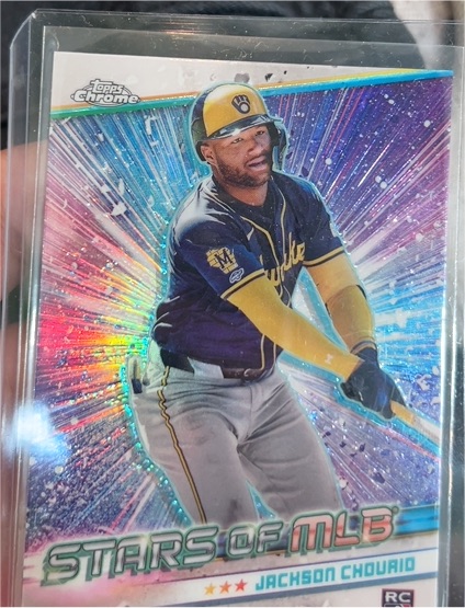 2024 Topps Update Stars of MLB Chrome #CSMLB-84 Jackson Chourio — front