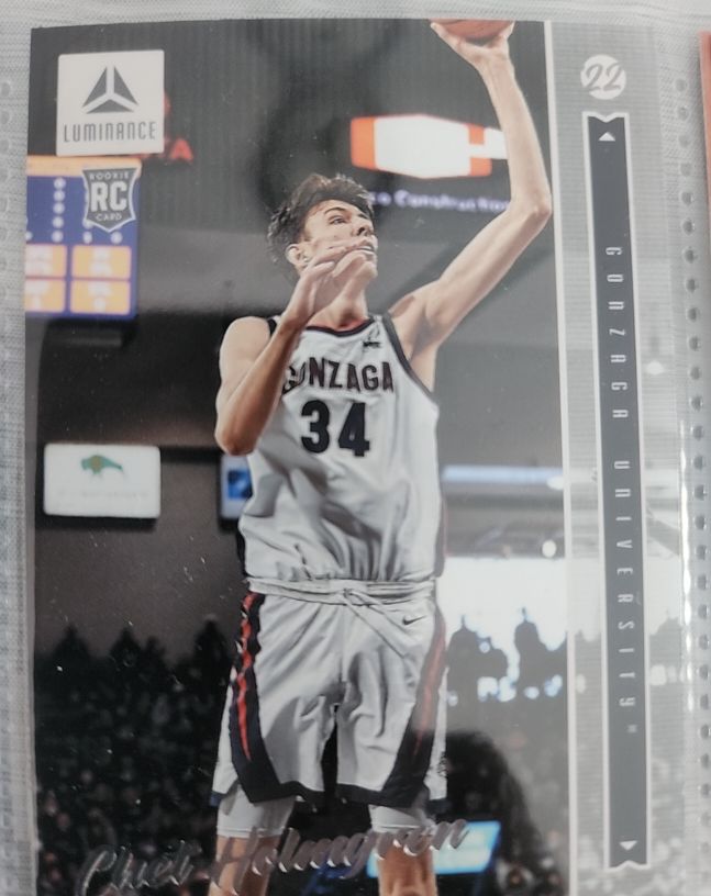 2022 Panini Chronicles Draft Picks #1 Chet Holmgren RC Luminance Gonzaga — front