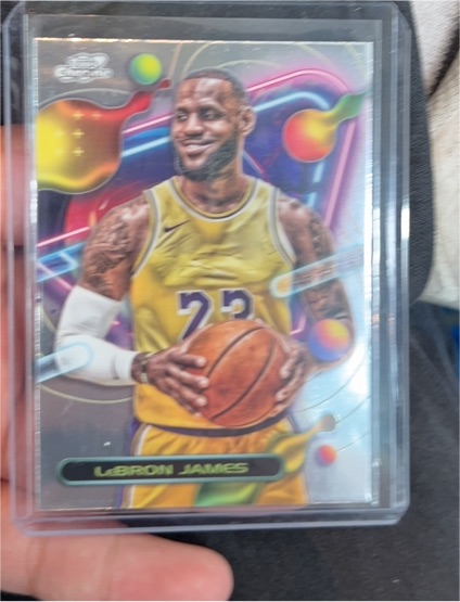 2023-24 Topps Cosmic Chrome #59 LeBron James — front