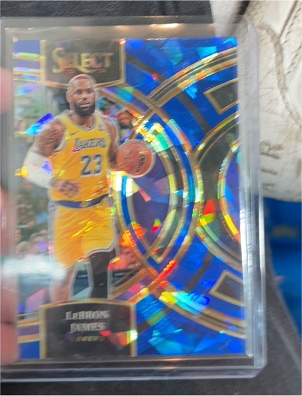 2023-24 Panini Select Premier Level #135 LeBron James — front