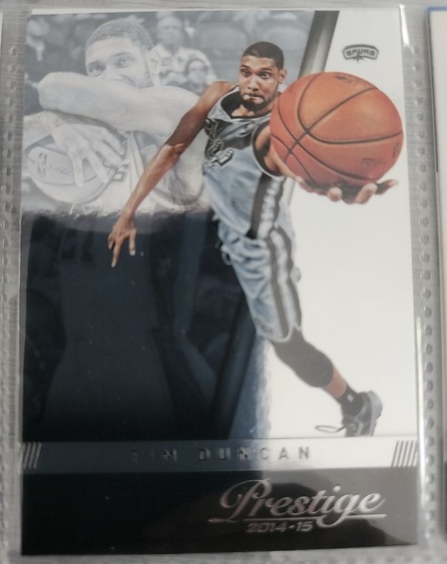 2014-15 Panini Prestige #13 Tim Duncan — front