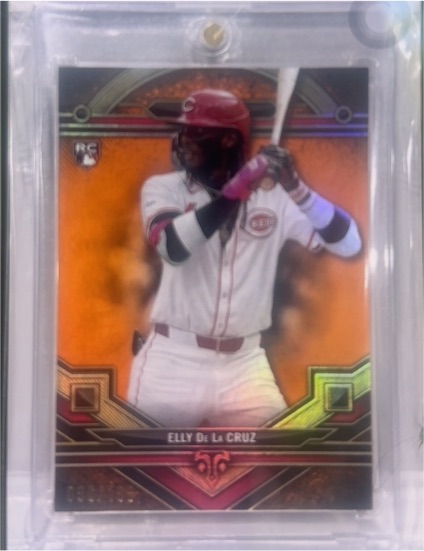 2024 Topps Triple Threads #12 Elly De La Cruz — front