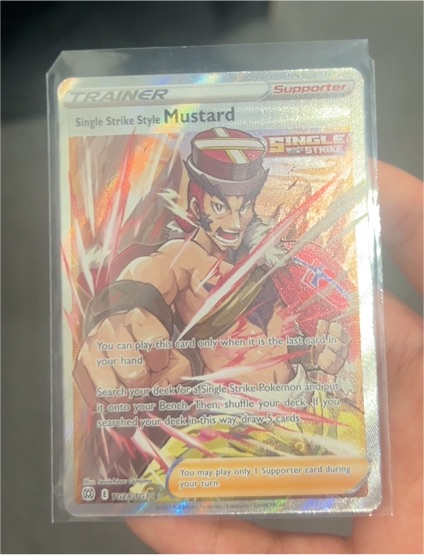 Single Strike Style Mustard TG28/TG30 Brilliant Stars — front