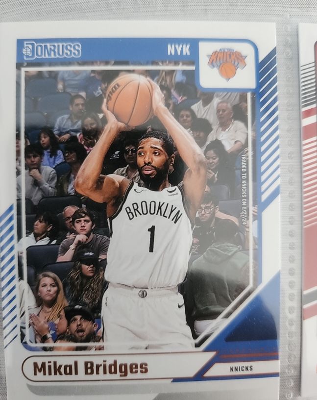 2024-25 Donruss #199 Mikal Bridges — front