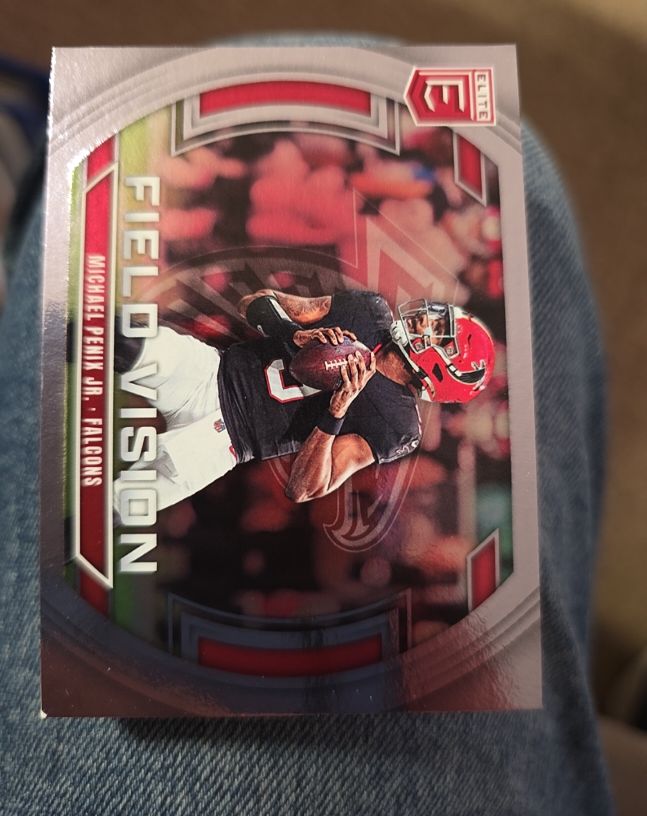 2025 Panini Donruss Elite #9 Michael Penix Jr. Field Vision — front