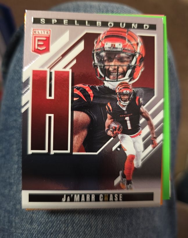 2025 Donruss Elite Spellbound #H Ja'Marr Chase — front