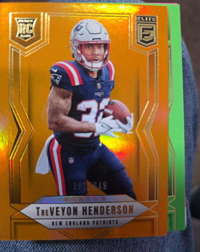 2025 Donruss Elite #152 TreVeyon Henderson — front