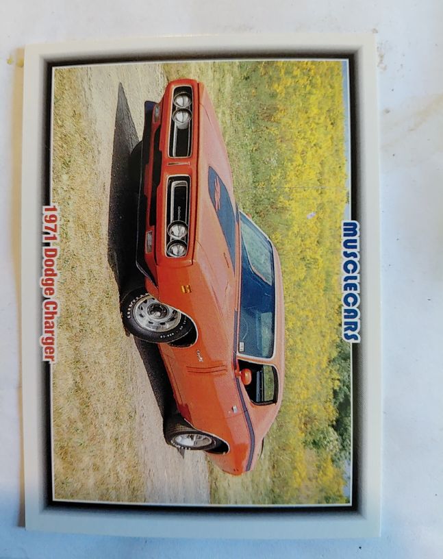 1992 Musclecars #51 1971 Dodge Charger — front