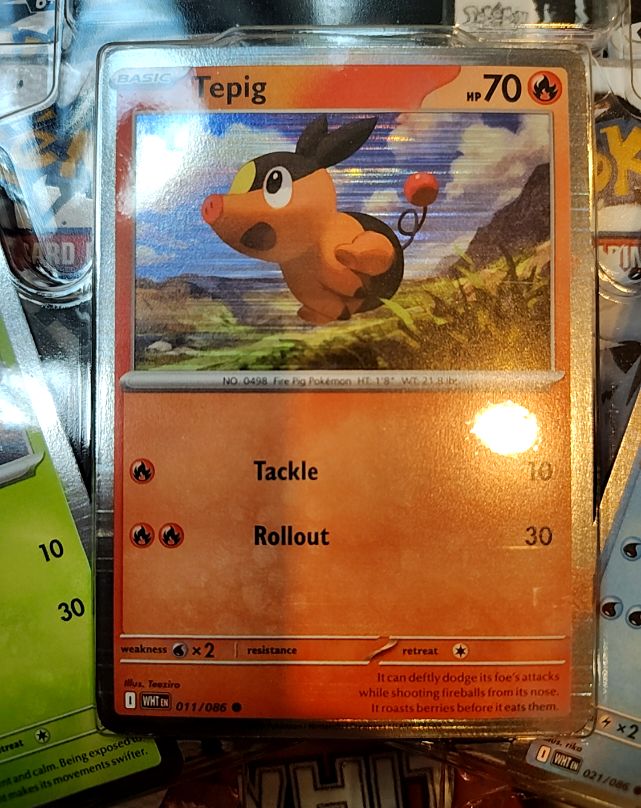 2025 Pokémon #011 Tepig — front
