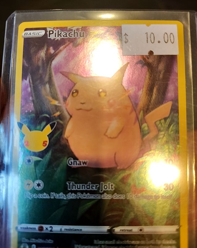 2021 Pokemon Celebrations #005 Pikachu — front