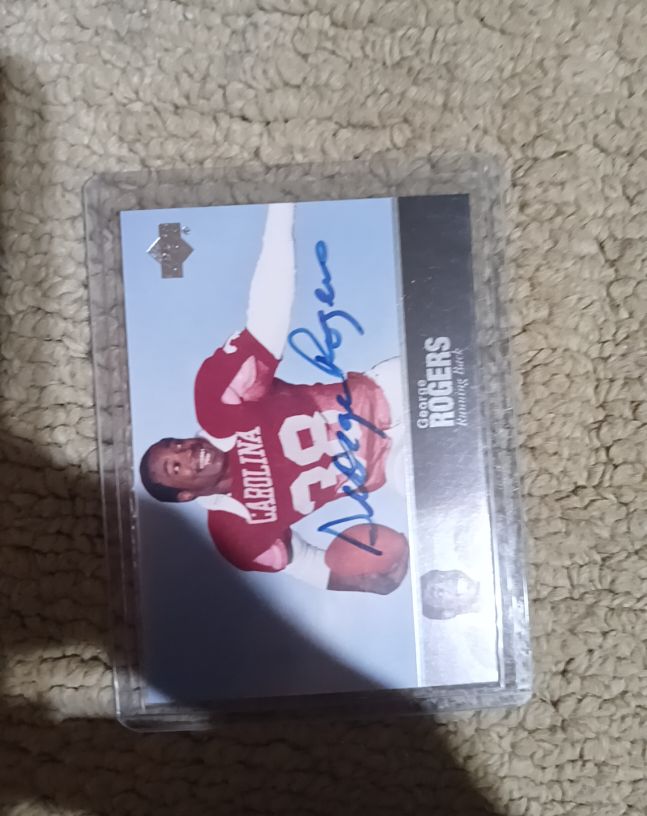 1991 Upper Deck George Rogers — front