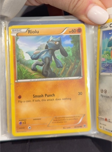 2016 Pokémon XY Fates Collide #46 Riolu — front