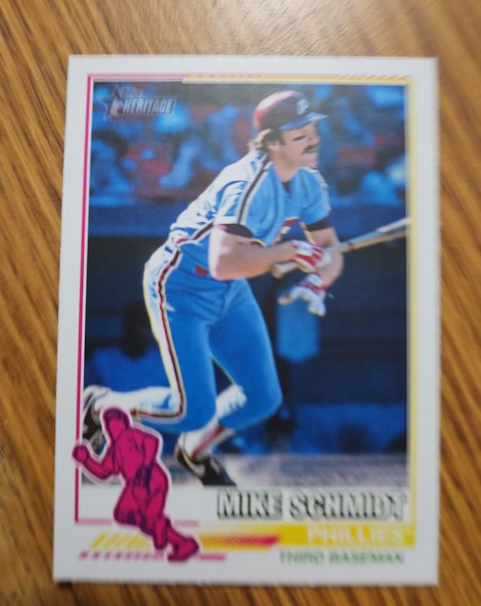 2025 Topps Heritage #76R-4 Mike Schmidt — front