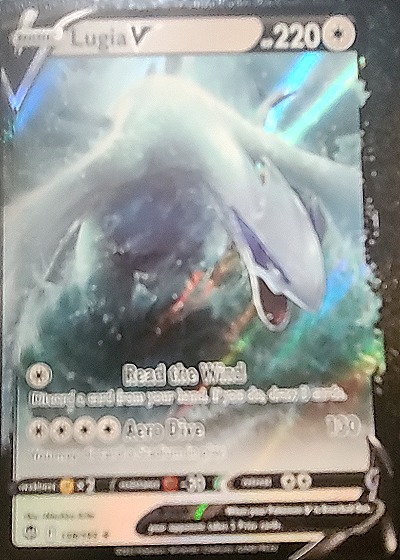 2022 Pokémon Sword & Shield Silver Tempest #138 Lugia V — front