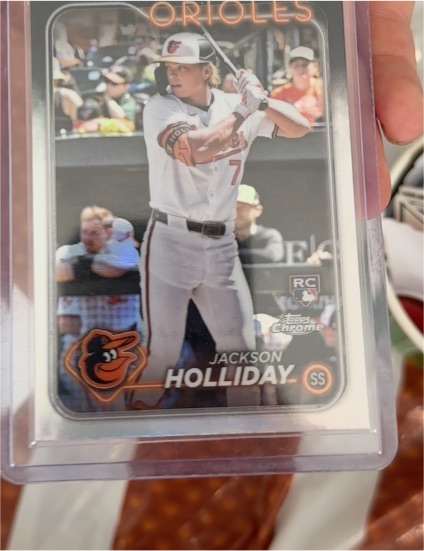 2024 Topps Chrome #88 Jackson Holliday — front