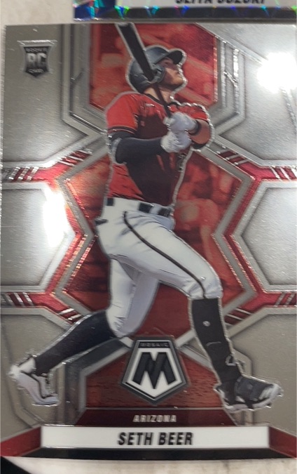 2022 Panini Mosaic #201 Seth Beer — front