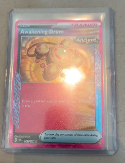 2024 Pokémon SV05 Temporal Forces #141 Awakening Drum — front