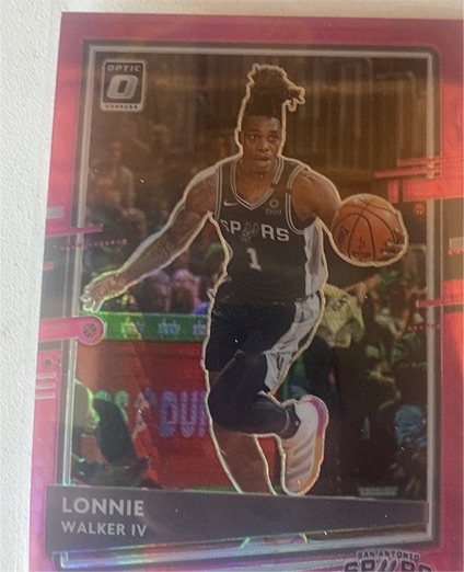 2020-21 Donruss Optic #83 Lonnie Walker IV — front