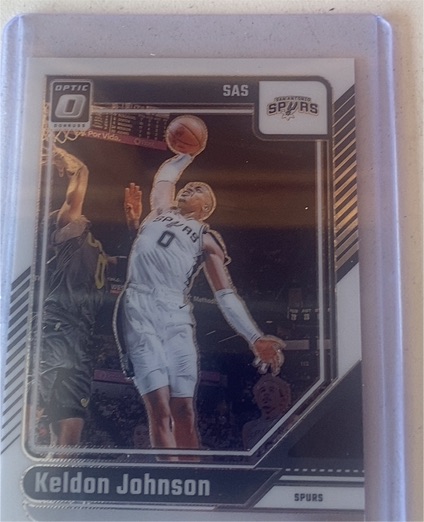 2024-25 Panini Donruss Optic #161 Keldon Johnson — front