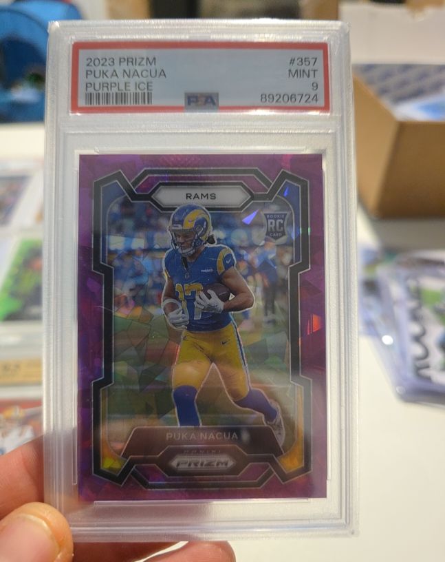 2023 Panini Prizm #357 Puka Nacua — front